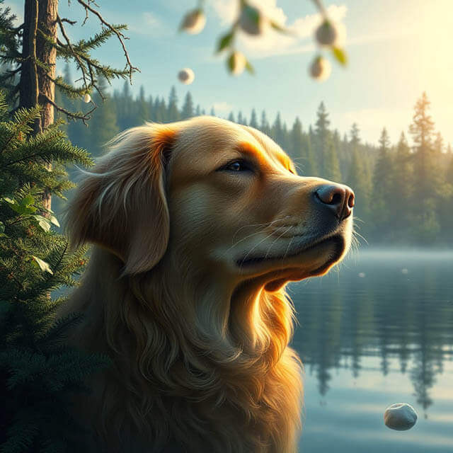 DIGITAL DOG ART AI GENERATED GALLERY