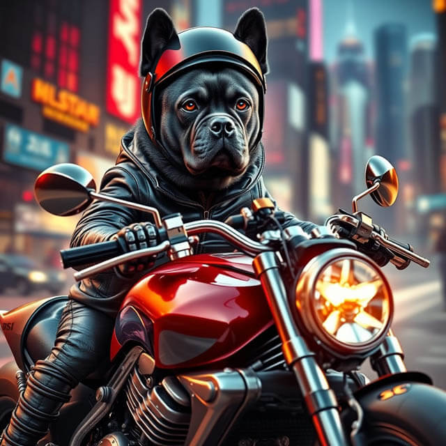 DIGITAL DOG ART AI GENERATED GALLERY