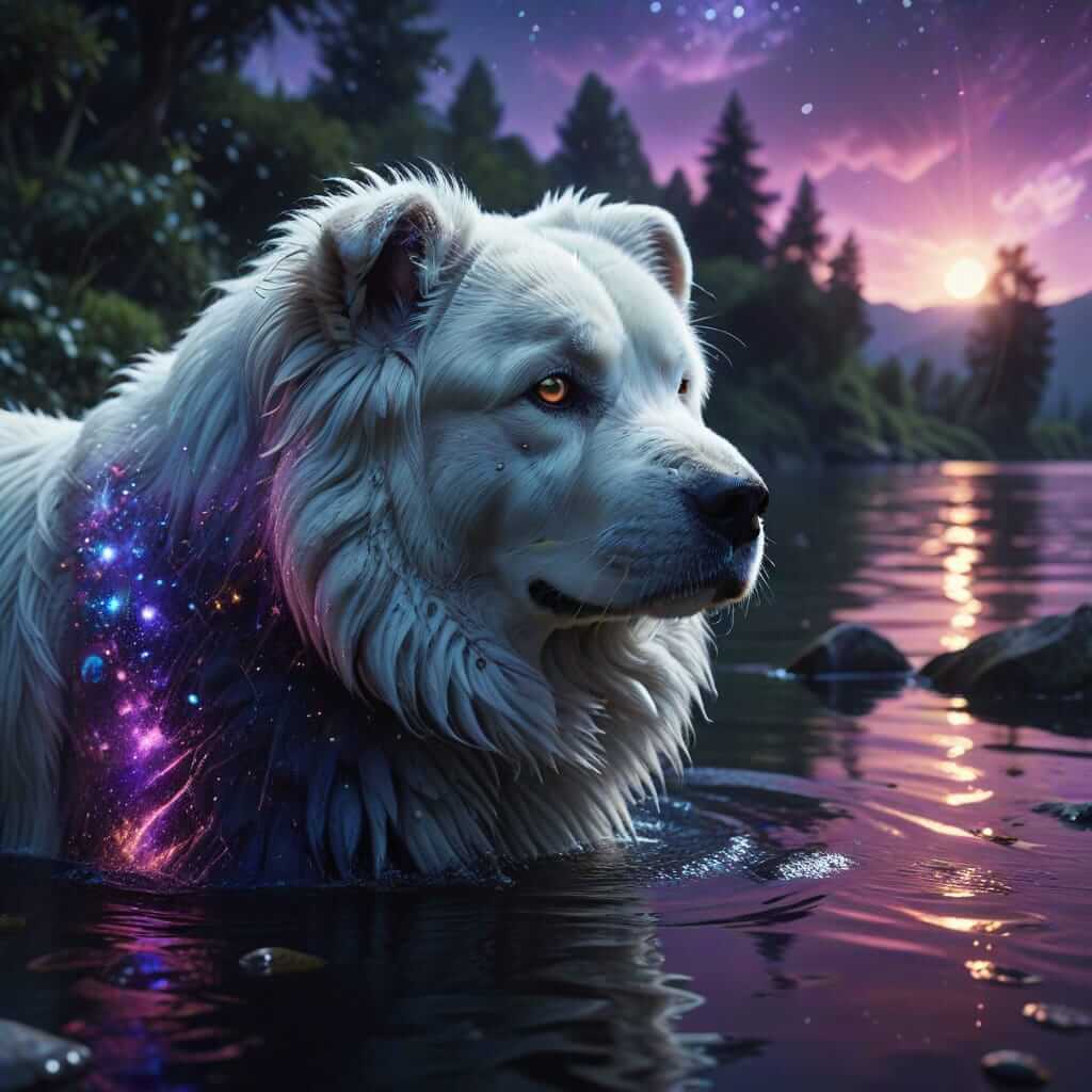 DIGITAL DOG ART AI GENERATED GALLERY