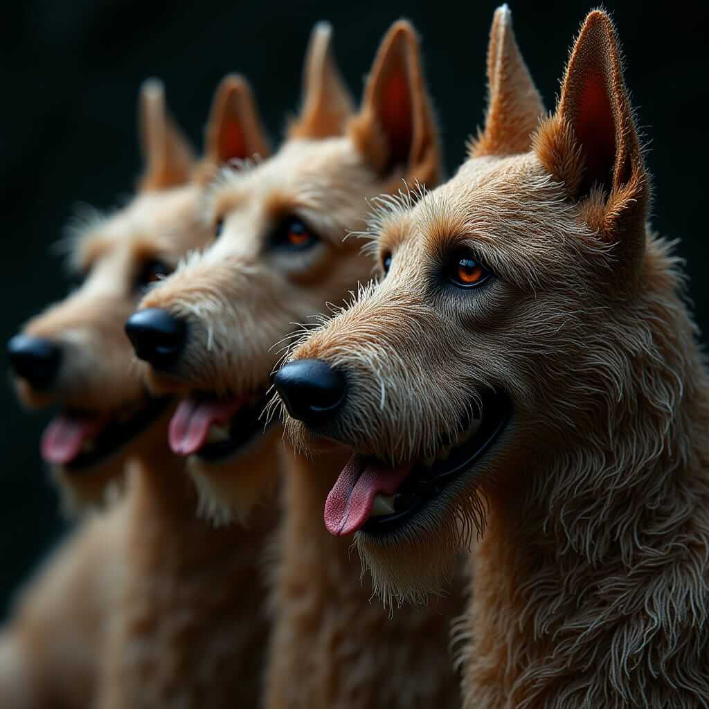 DIGITAL DOG ART AI GENERATED GALLERY
