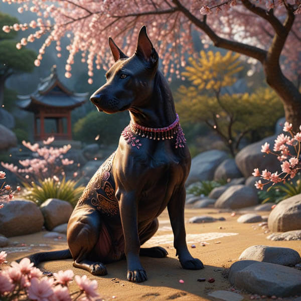 DIGITAL DOG ART AI GENERATED GALLERY