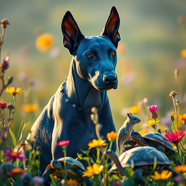 DIGITAL DOG ART AI GENERATED GALLERY