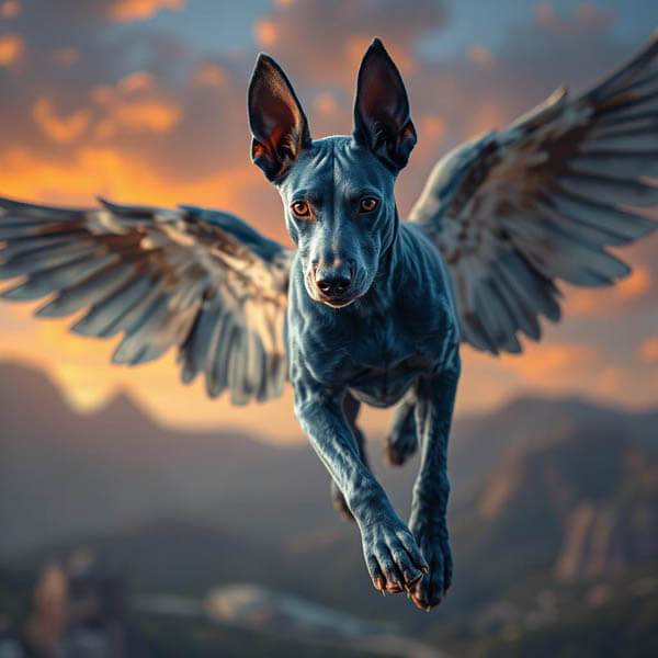 DIGITAL DOG ART AI GENERATED GALLERY