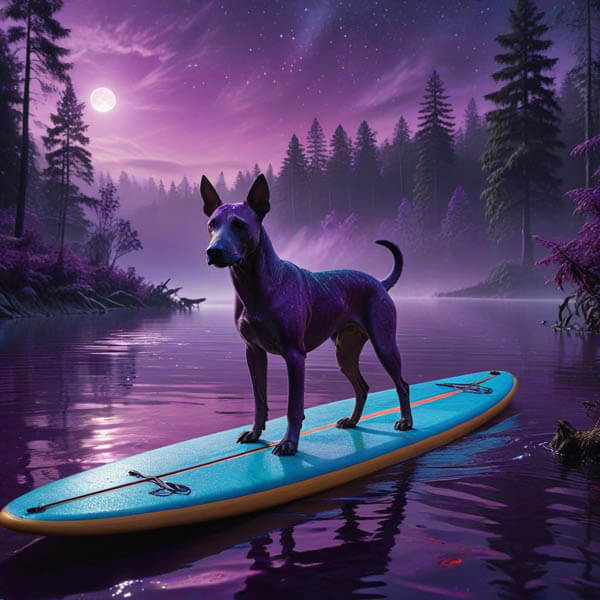 DIGITAL DOG ART AI GENERATED GALLERY