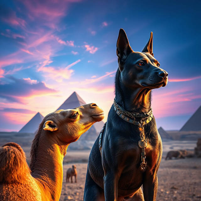 DIGITAL DOG ART AI GENERATED GALLERY