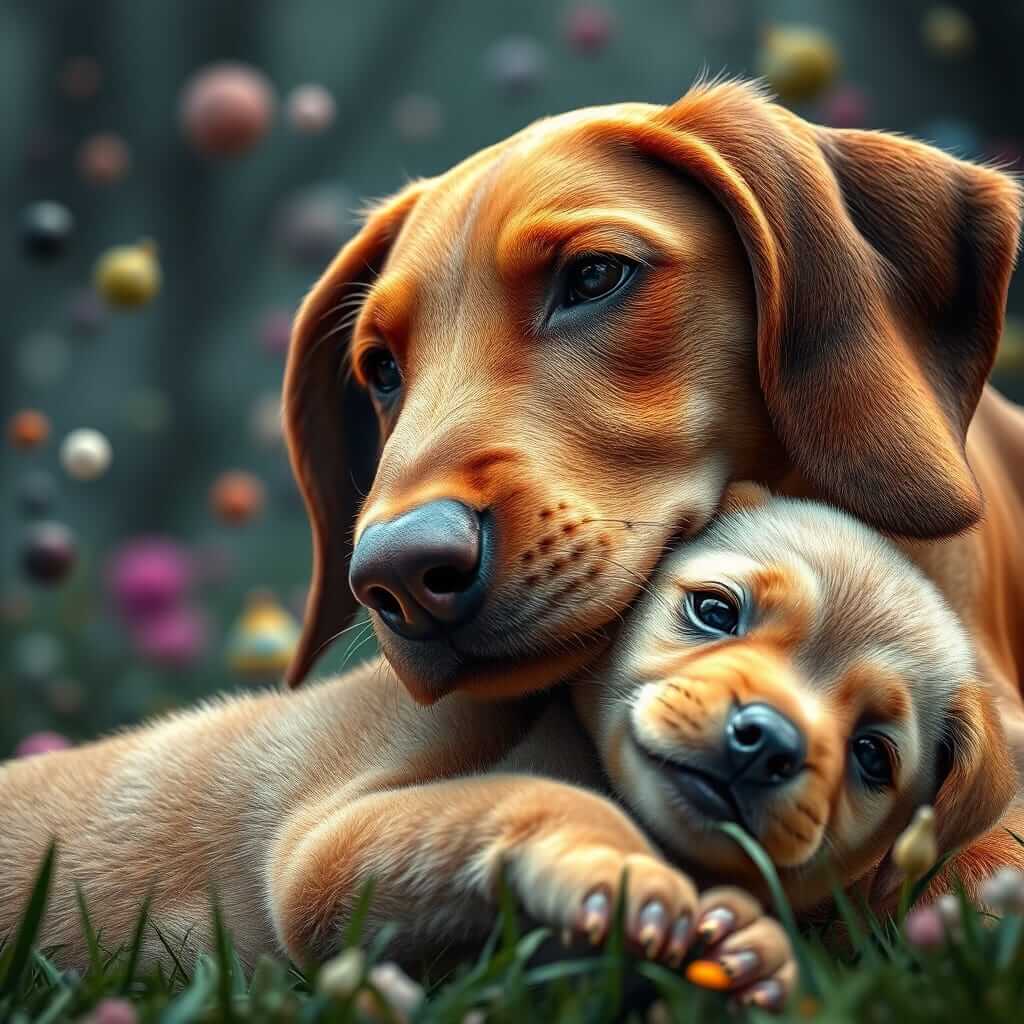 DIGITAL DOG ART AI GENERATED GALLERY