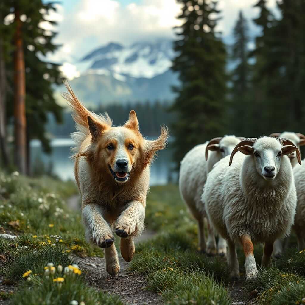 DIGITAL DOG ART AI GENERATED GALLERY