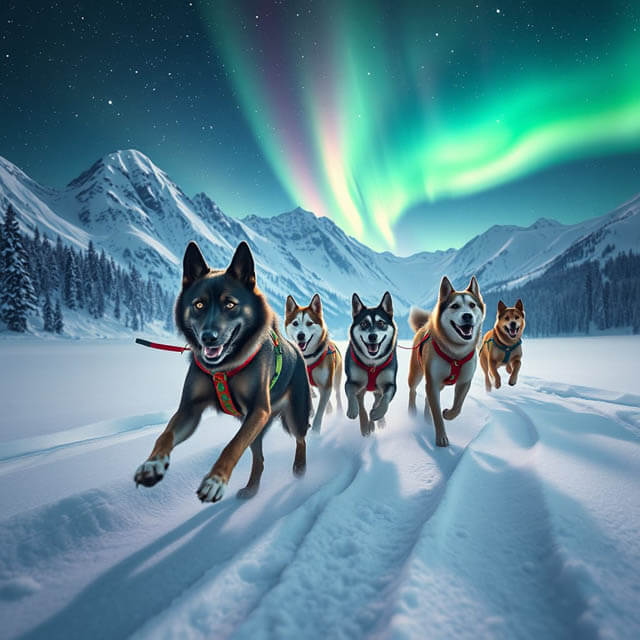 DIGITAL DOG ART AI GENERATED GALLERY