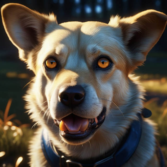 DIGITAL DOG ART AI GENERATED GALLERY