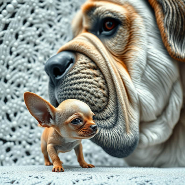 DIGITAL DOG ART AI GENERATED GALLERY